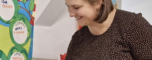 Maria Jankowska - wychowawca grupy IV